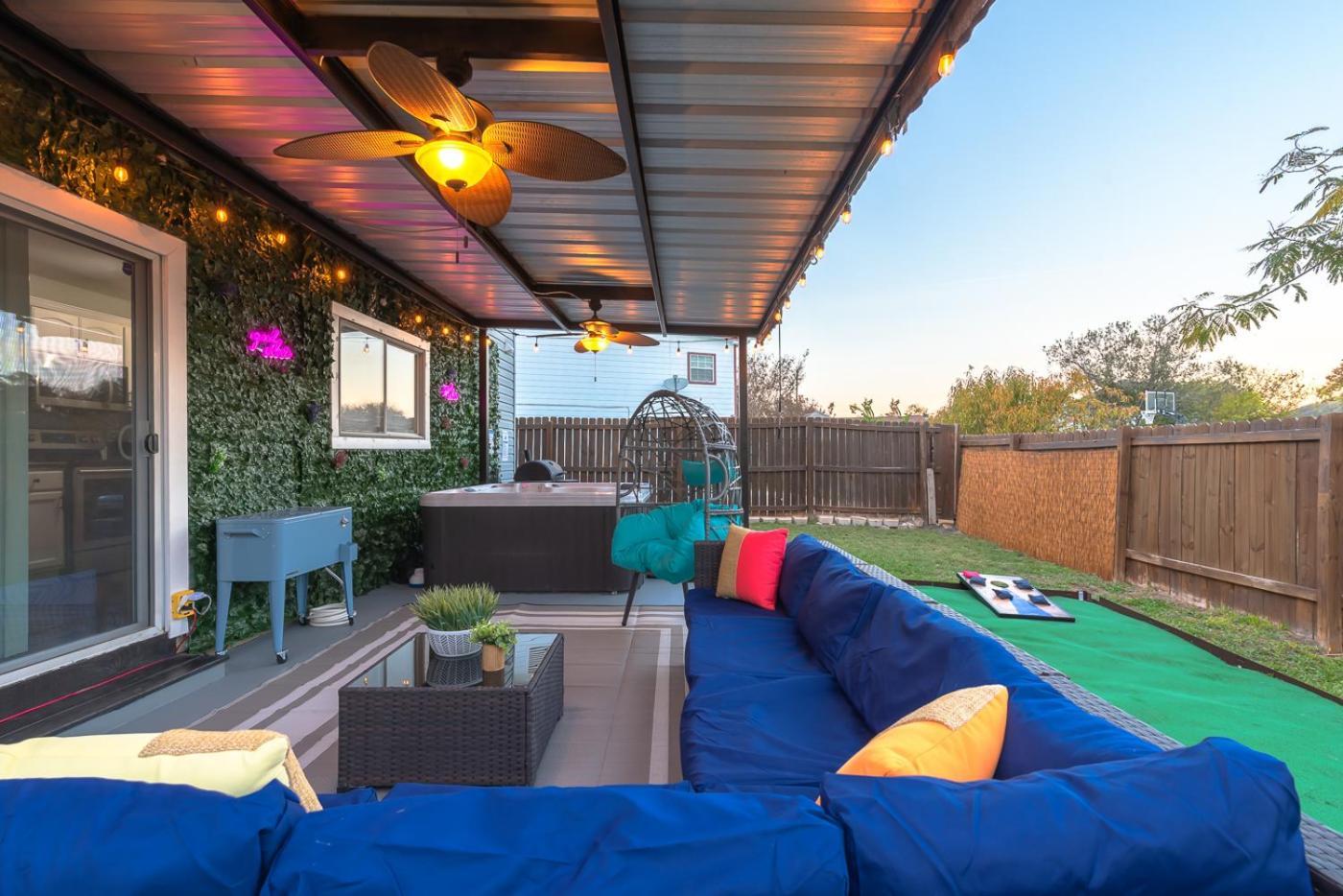 Gameroom, Bbq & Hot-Tub By Lackland & Seaworld San Antonio Exterior photo